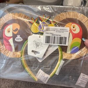 Club 33 Disney Tiki Parrot Ears Headband